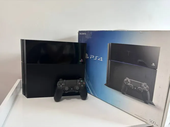 PlayStation 4 PS4 500GB Novinho | Testo na Hora