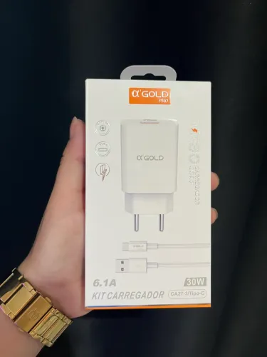 Carregador Turbo Para Iphone Agold 30w