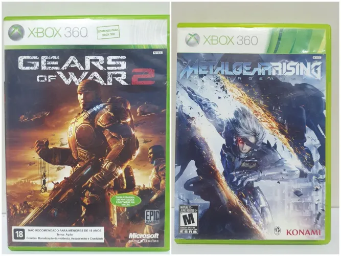 2 jogos para Xbox 360  [troco]