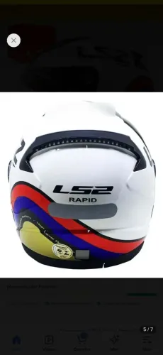 Capacete ls2 Tamanho 58