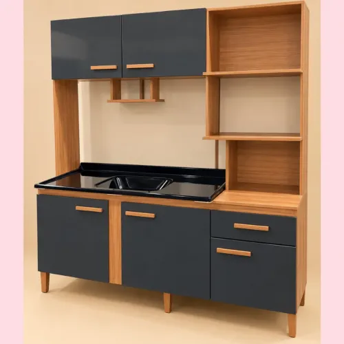 Cozinha compacta com tampo 1.66 cm  - entregamos 