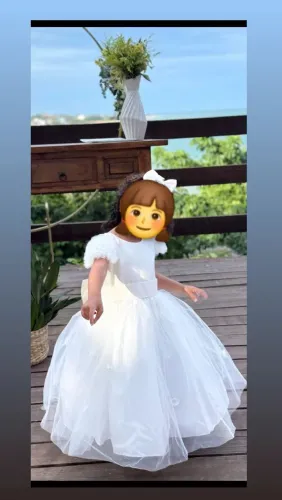 Vestido daminha e batizado 