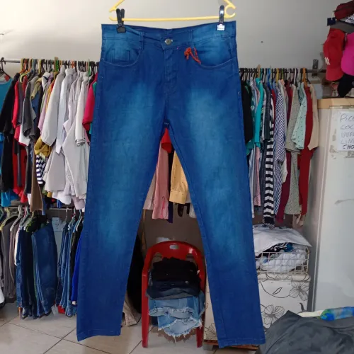 USADA CALÇA JEANS MASCULINA TAM 40