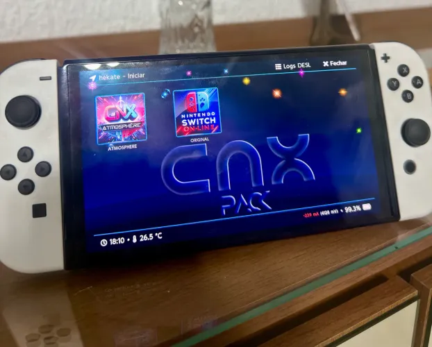 NINTENDO SWITCH OLED - DESBLOQUEADO