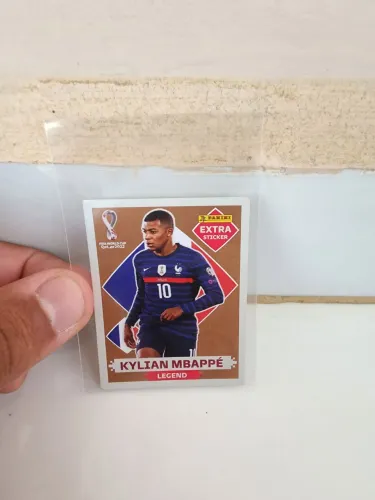 Figurinha Legend Kylian Mbappé Bronze Copa do Mundo 2022