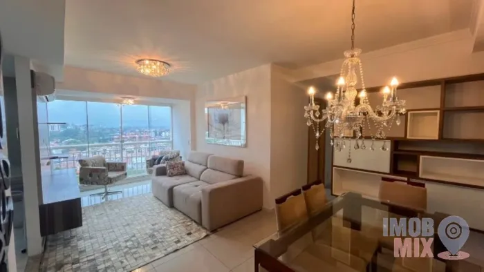 ALUGA-SE EXCELENTE APARTAMENTO DE 82M² COM 3 QUARTOS NO BAIRRO JARDIM LINDOIA