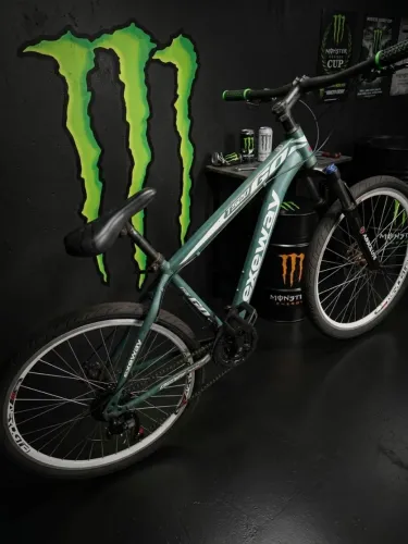 Bicicleta Exeway verde aro 26