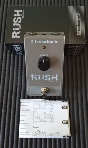 Pedal booster tc electronic rush - Troco por pedal boss SD1 DS2 OU OD3