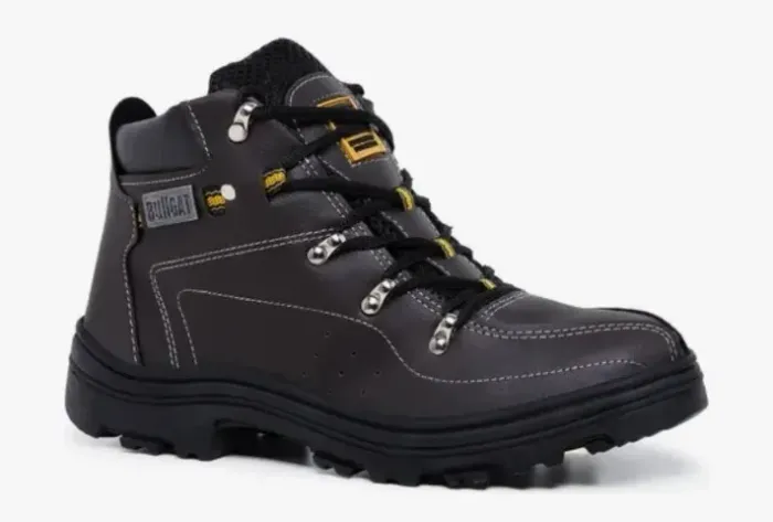 Bota Bullgat Gat Masculina Coturno Marrom Cano Médio | Tam 37/38