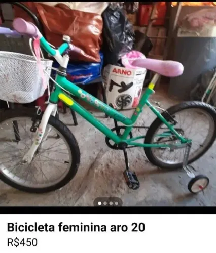 Bicicleta aro 20 Feminina