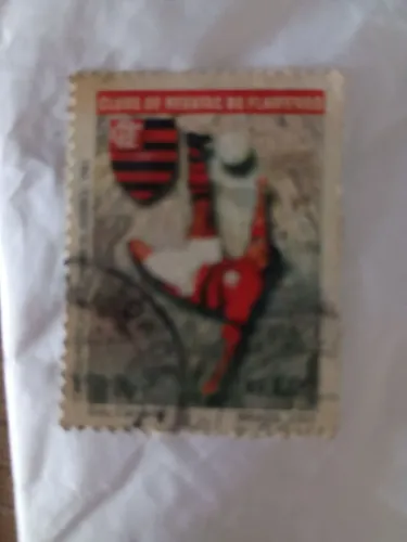 Selo comemorativo do Flamengo 