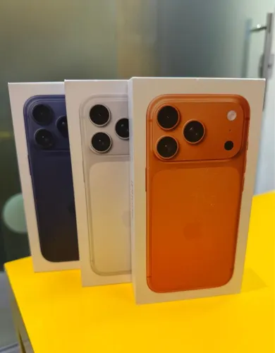 ? IPhone 17 pro 256gb lacrado, Todas as cores ?
