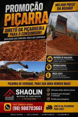 Piçarra promocional direto da jazida