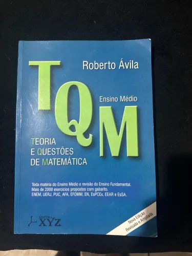 Vendo livro de matemática tqm Roberto Ávila