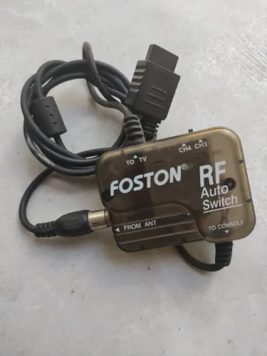 Modulador RF Nintendo Snes N64 adaptador