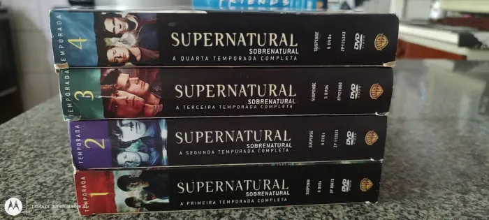 Dvd série supernatural
