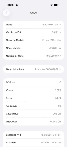 iPhone 17 pro max