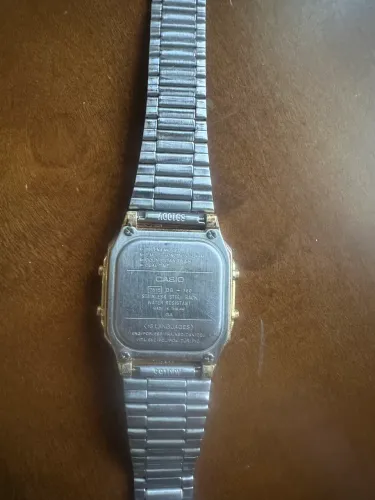 relógio casio dourado original