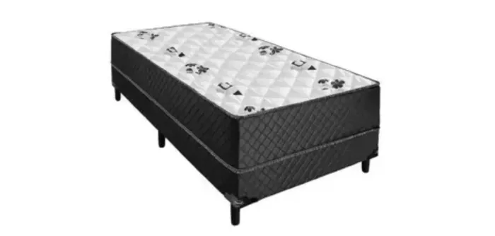 Venda de box e cama de solteiro nova