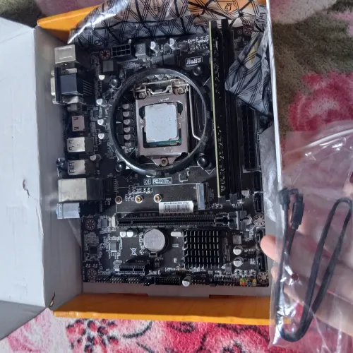 Kit placa mãe  i3 7100 processador