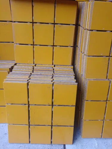 Pastilha Cerâmica Amarelo 10x10