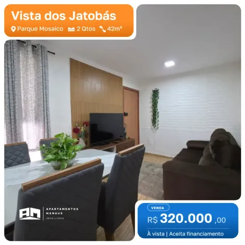 Imóvel para venda tem 42 metros quadrados com 2 quartos em Planalto - Manaus - AM
