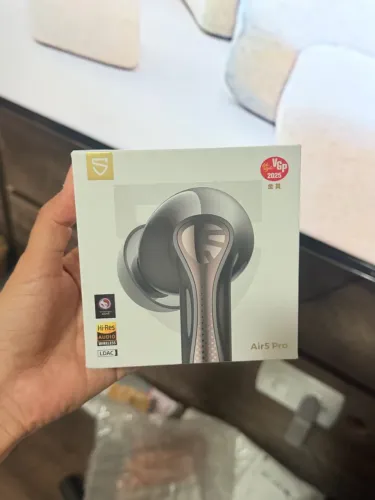 ++fones De Ouvido Sem Fio Soundpeats Air5 Pro Anc Ldac Aptx