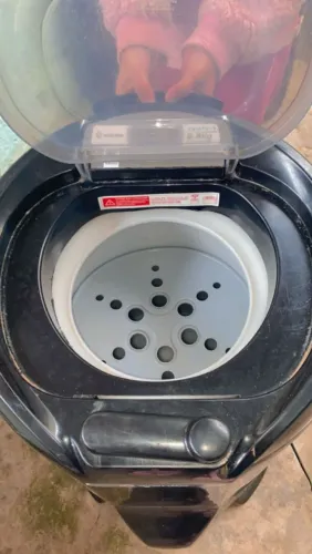 Tanquinho e a centrifuga juntos