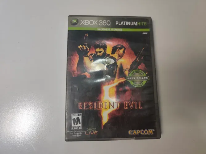 Jogo original Xbox 360 - RESIDENT EVIL