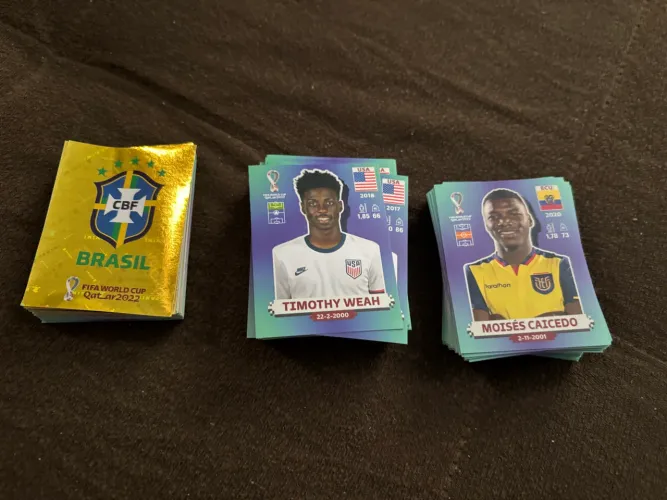 Figurinhas da copa de 2022 