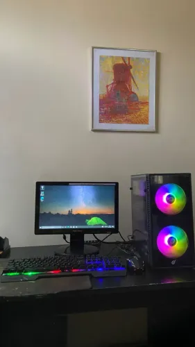Pc gamer completo, Processador core i5, 10gb de memoria, 500gb, placa de video 2gb, leia!