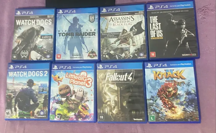 Jogos Originais Ps4 Usados(Vendo separado)