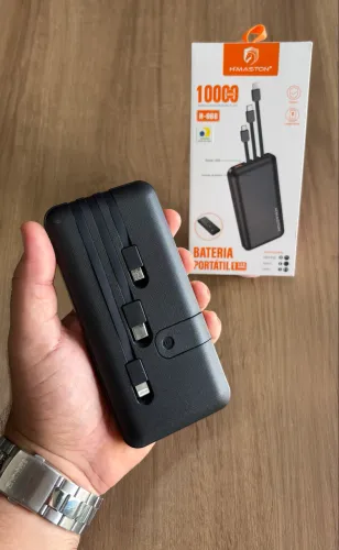 Carregador Portátil Power bank 10.000mah Kapbom