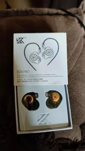 Fone KZ EDX PRO - Áudio de Estúdio e Cancelamento de Ruído Premium