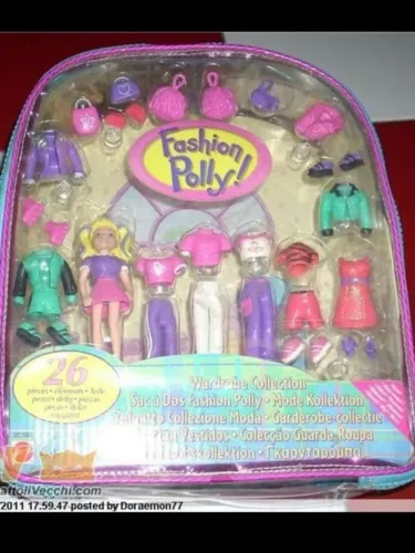 kit polly pocket fashion school cool vintage