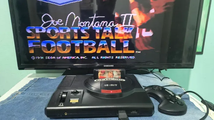 Sega genesis bem conservado 