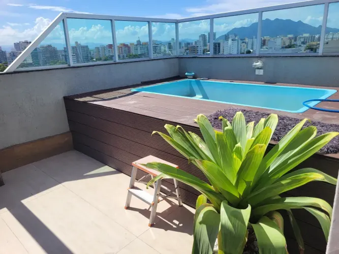 apartamento 3 quartos cobertura com piscina 120 em Jardim Camburi - Vitória - ES