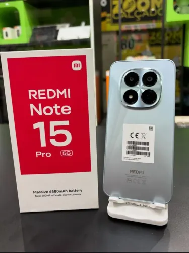 Redmi Note 15 Pro 5G 512Gb 8Ram Lacrado Novo A Pronta Entrega 