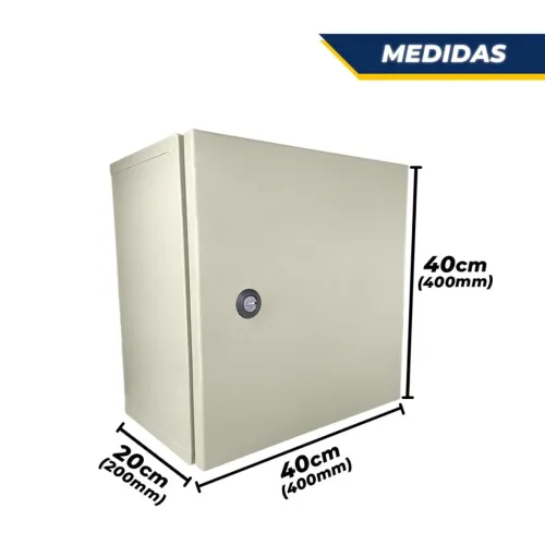 CAIXA DE MONTAGEM PARA PAINEL ELÉTRICO 20x40x40