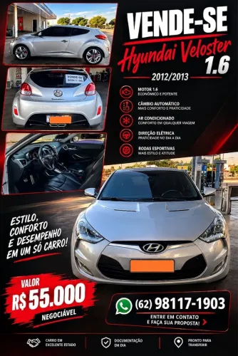 Hyundai Veloster 1.6 16V 140cv Aut. 2013