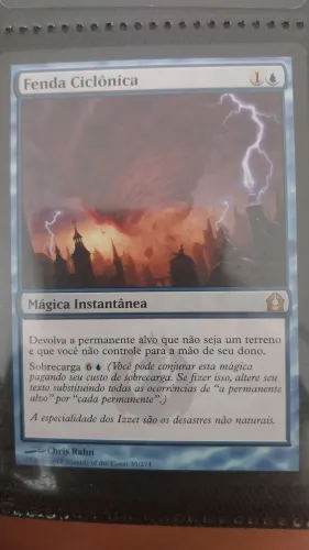 Card magic Raro - Fenda ciclonica - 2012