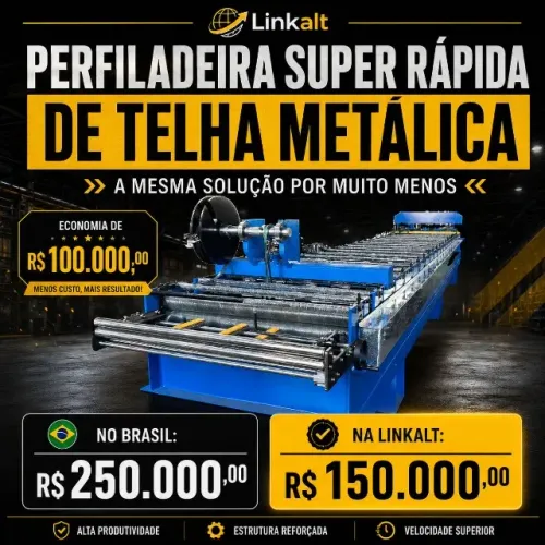 Perfiladeira de Telha TP 40 - Super Rapida