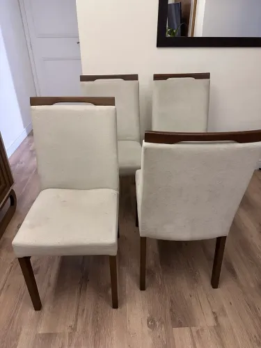 Conjunto de 4 cadeiras