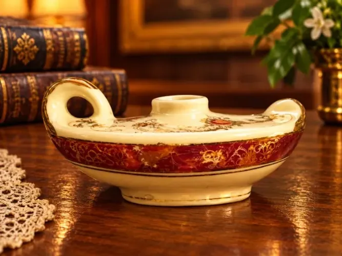 Castiçal - Porcelana - Década 1970