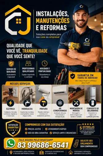 Instalação, Manutenção e Reformas em geral