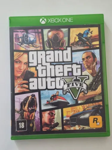 Jogo GTA V Com Mapa Xbox One Mídia Física Original Impecável Usado (GTA 5)