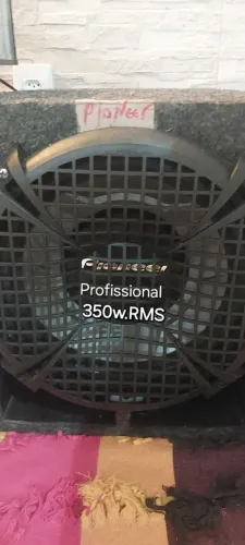 Caixa de Som DE Grave Profundo PIONEER com Sunwofer 12 polegadas, om