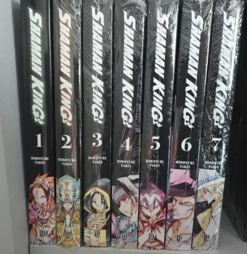 Mangá Shaman King - BIG - 7 Volumes (1 ao 7)