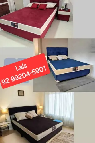 CAMA DE CASAL ENTREGA EM TODA MANAUS