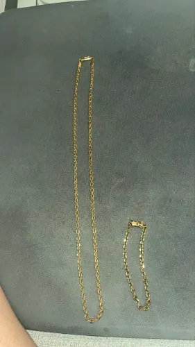 Cordão, pulseira (cadeado Cartier)